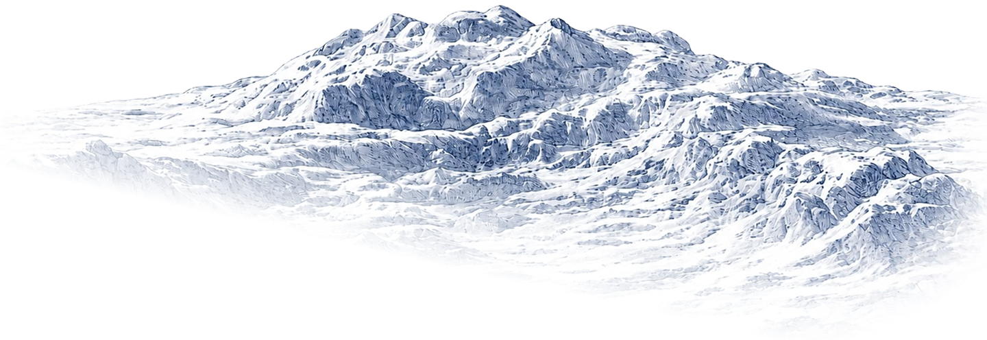Mountain Range Drawing